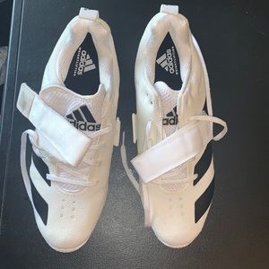 Adidas weightlifting shoes.